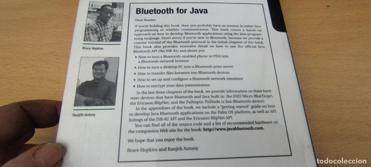 Libros de segunda mano: BLUETOOTH FOR JAVA Books for Professionals by Professionals)/KARA 01/ EN INGLES - Foto 4