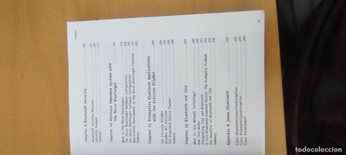 Libros de segunda mano: BLUETOOTH FOR JAVA Books for Professionals by Professionals)/KARA 01/ EN INGLES - Foto 10