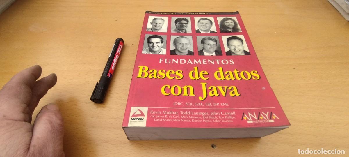 Libros de segunda mano: BASES DE DATOS CON JAVA / / KARA 01 / ANAYA - Foto 2
