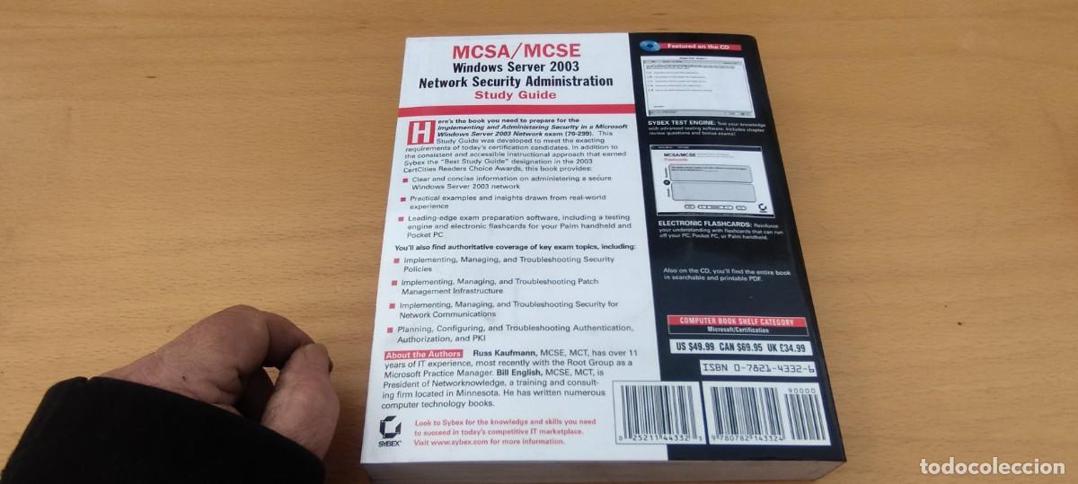 Libros de segunda mano: MCSA/MCSE Windows XP Professional Study Guide - EN INGLES guia estudio profesional - Foto 5