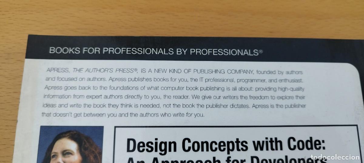 Libros de segunda mano: DESIGN CONCEPTS WITH CODE: AN APPROACH FOR DEVELOPERS/DISE&Ntilde;O ENFORQUE DESARROLLADORES/ EN INGLES - Foto 6