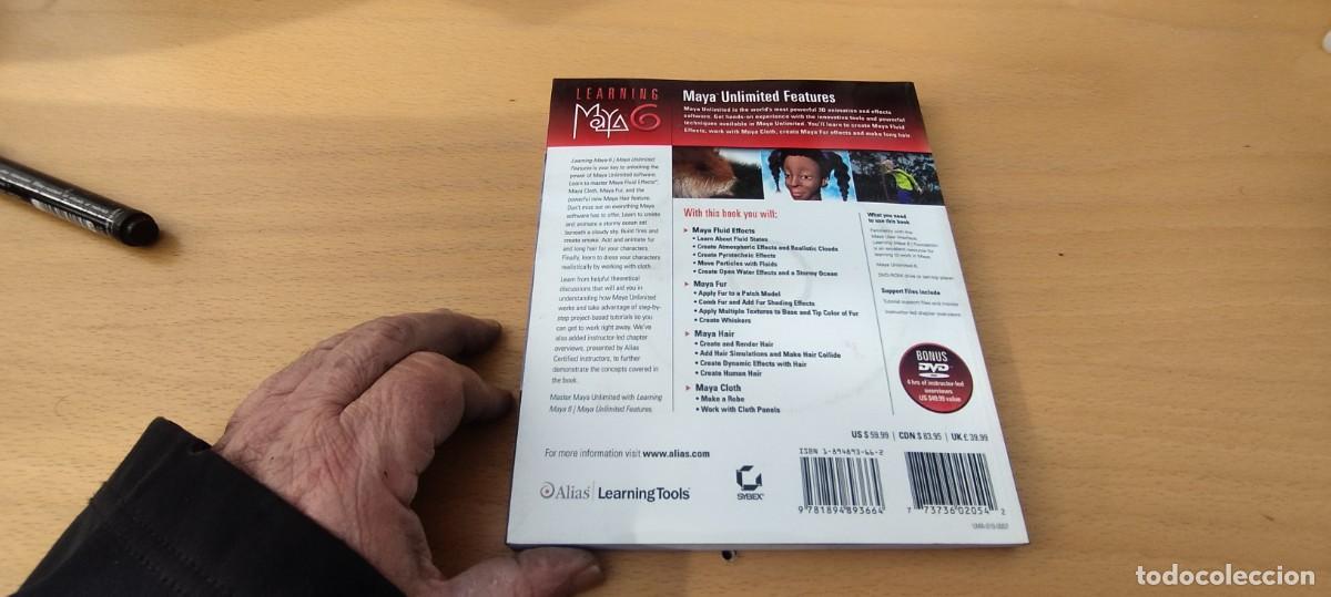 Libros de segunda mano: Maya Unlimited Features (Learning Maya 6)/ EN INGLES/ ALIAS - Foto 4