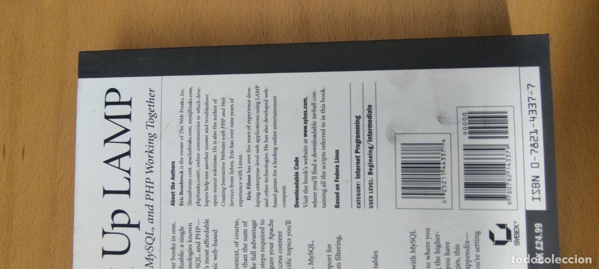 Libros de segunda mano: Setting up LAMP: Getting Linux, Apache, MySQL, and PHP Working Together EN INGLES - Foto 7