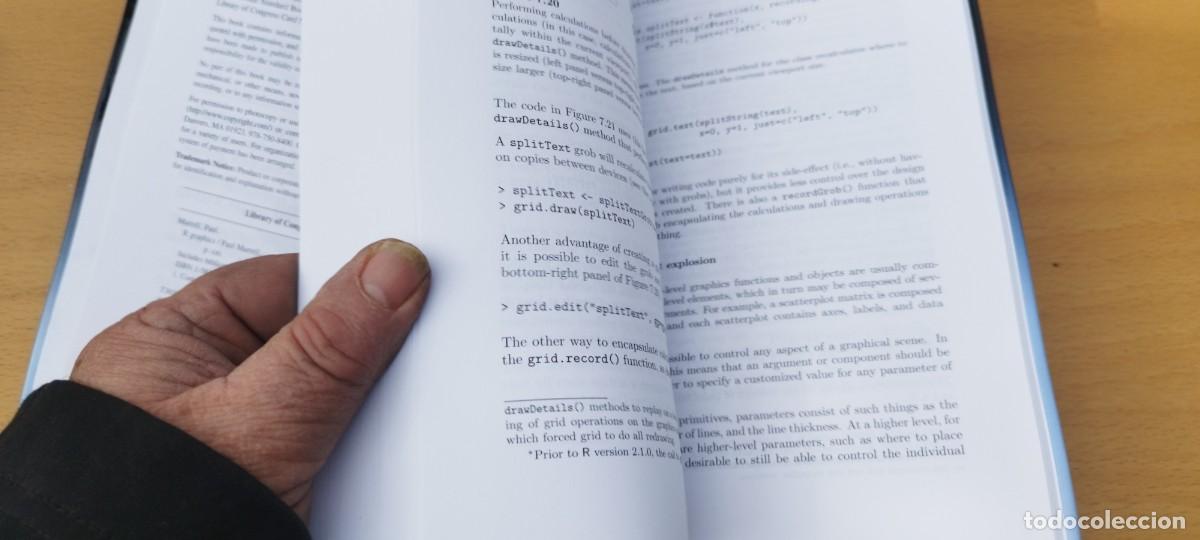 Libros de segunda mano: R GRAPHICS / PAUL MURRELL / EN INGLES / CHAPMAN & HALL - Foto 11