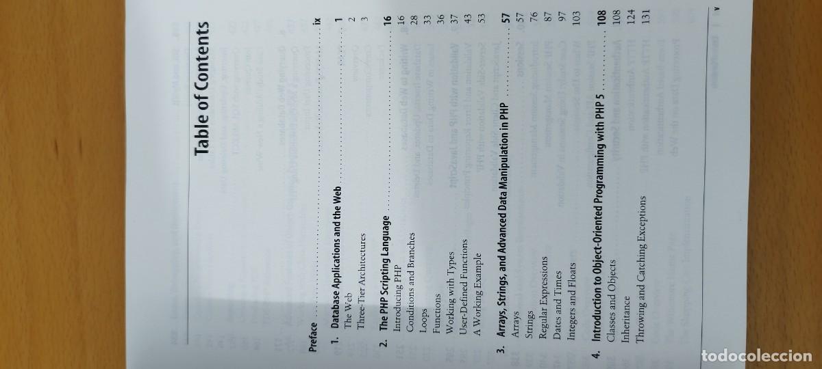 Libros de segunda mano: PHP AND MYSQL/ EN INGLES Resumen del aprendizaje de PHP y MySQL/O REILLY - Foto 11