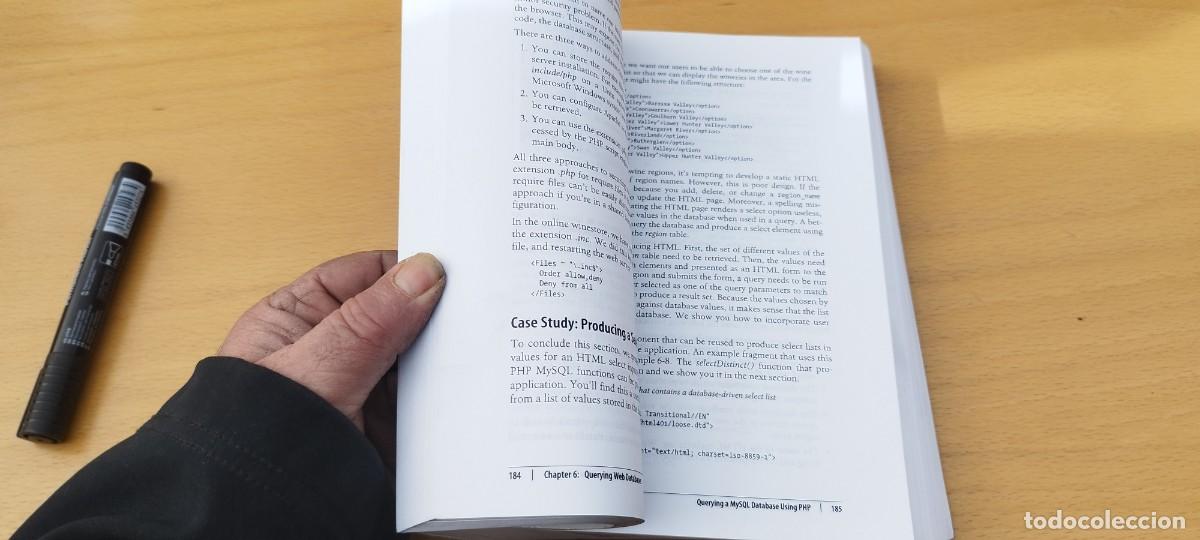 Libros de segunda mano: PHP AND MYSQL/ EN INGLES Resumen del aprendizaje de PHP y MySQL/O REILLY - Foto 16