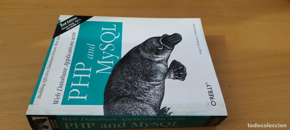Libros de segunda mano: PHP AND MYSQL/ EN INGLES Resumen del aprendizaje de PHP y MySQL/O REILLY - Foto 2