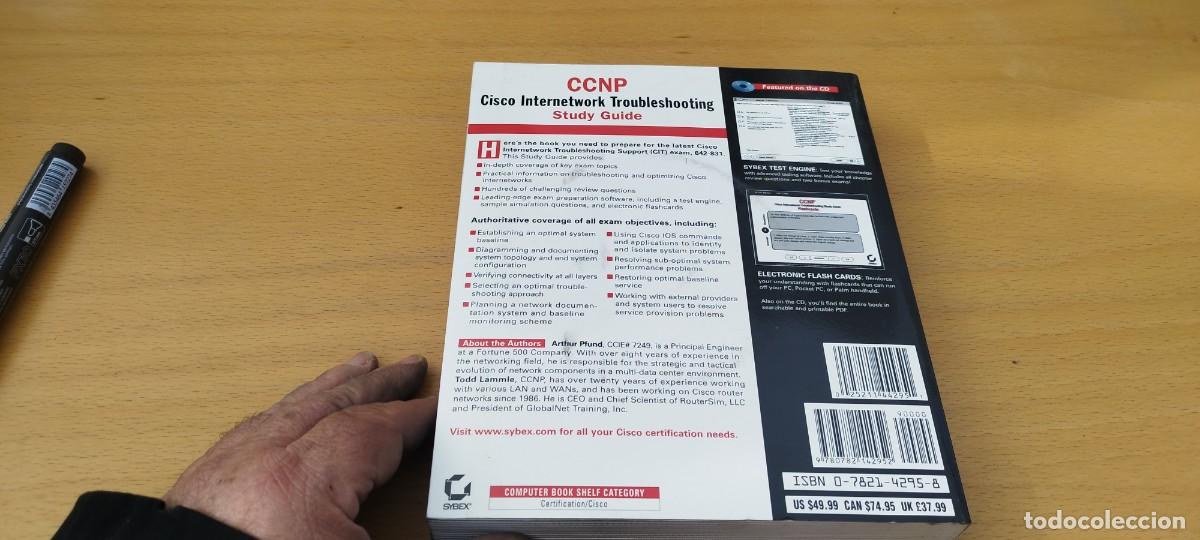 Libros de segunda mano: CCNP CISCO INTERNETWORK TROUBLESHOOTING /EN INGLES problemas de interconexi&oacute;n de redes/SYBEX - Foto 5