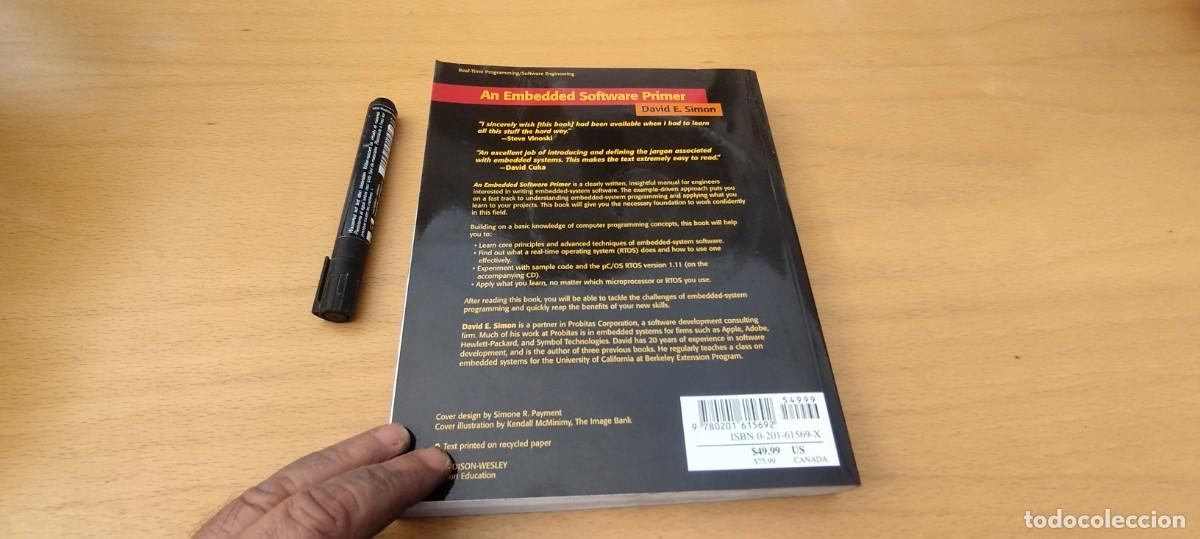 Libros de segunda mano: AN EMBEDDED SOFTWARE PRIMER/DAVID E.SIMON/EN INGLES /INTRODUCCI&Oacute;N SOFTWARE INTEGRADADO/DISON WESLEY - Foto 3