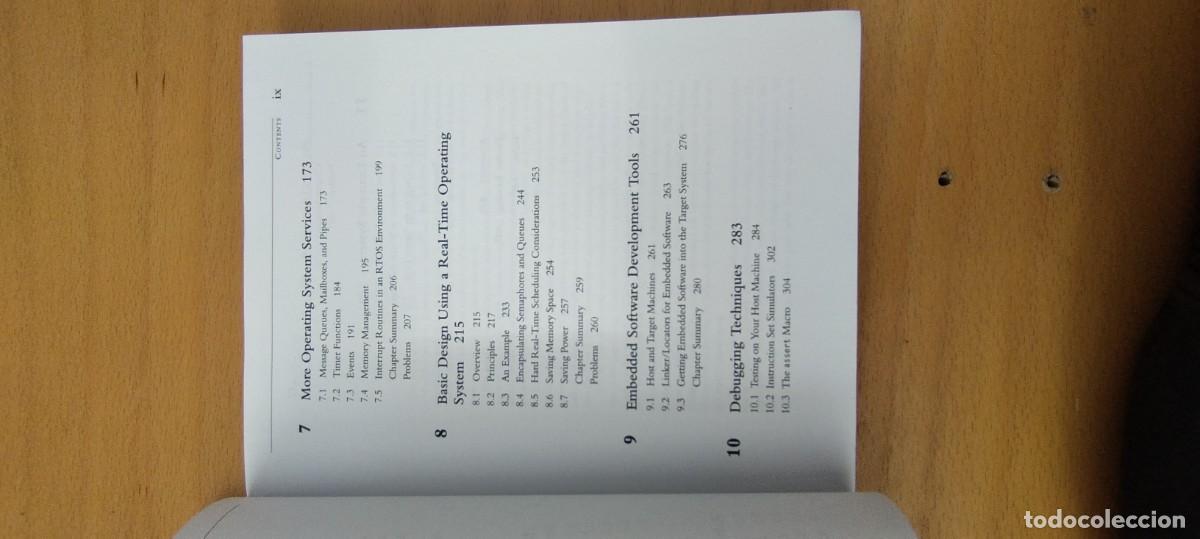 Libros de segunda mano: AN EMBEDDED SOFTWARE PRIMER/DAVID E.SIMON/EN INGLES /INTRODUCCI&Oacute;N SOFTWARE INTEGRADADO/DISON WESLEY - Foto 10