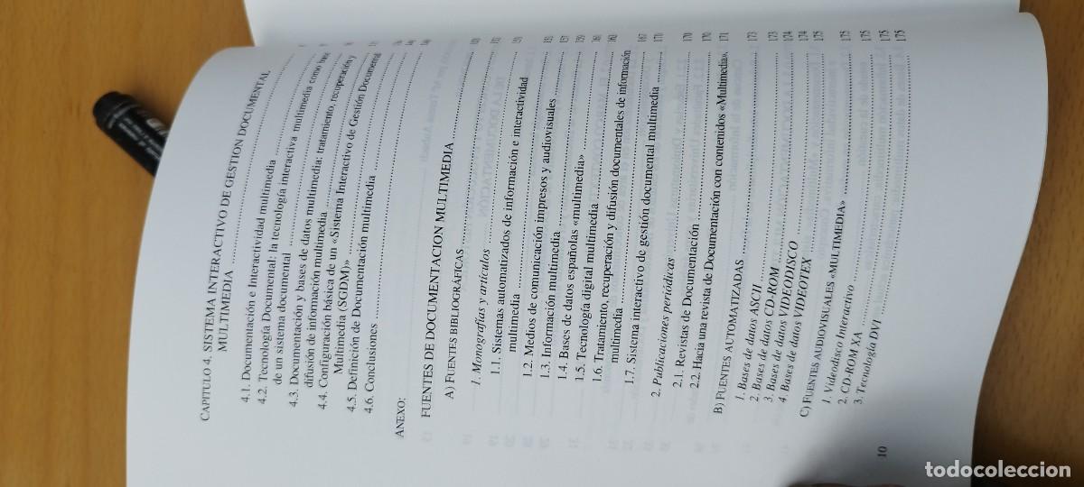 Libros de segunda mano: DOCUMENTACION MULTIMEDIA / ALFONSO LOPEZ YEPES / KARA 7 - Foto 10