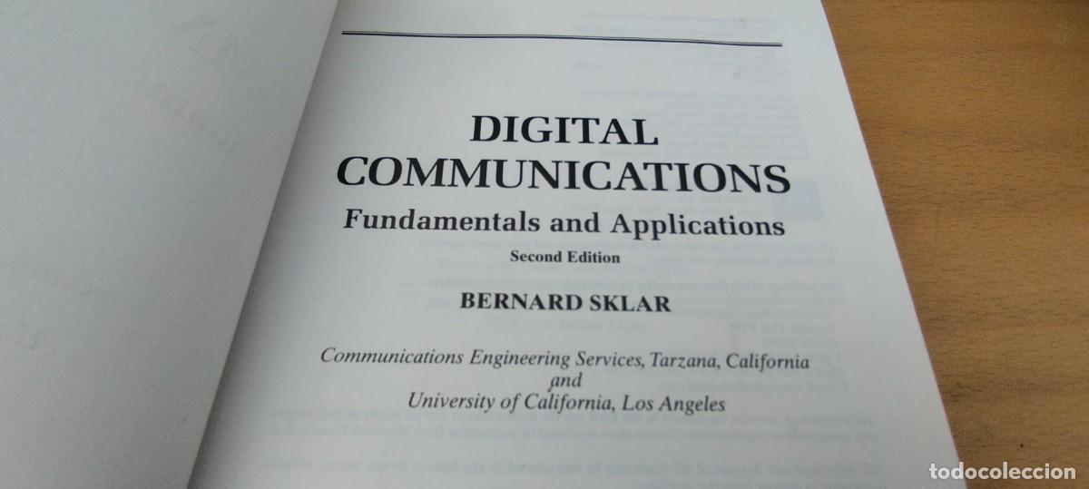 Libros de segunda mano: DIGITAL COMMUNICATIONS/BERNARD SKLAR/en ingles comunicaciones digitales /PRENTICE HALL PTR - Foto 6