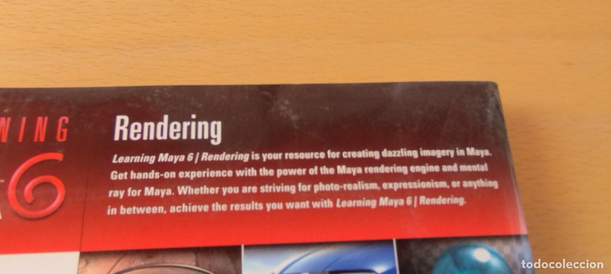 Libros de segunda mano: LEARNING MAYA 6 RENDERING / EN INGLES Aprendiendo Maya 6 / KARA 11 / ALIAS - Foto 6