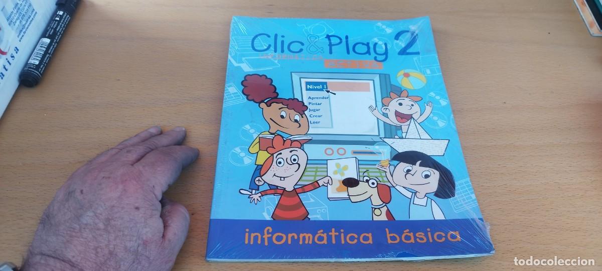Libros de segunda mano: CLICK & PLAY 2 / INFORMATICA BASICA / KARA 70 / ACTIVA /NUEVO PRECINTADO - Foto 2