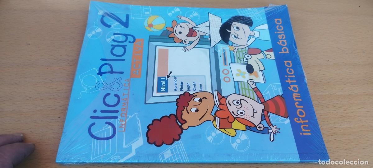 Libros de segunda mano: CLICK & PLAY 2 / INFORMATICA BASICA / KARA 70 / ACTIVA /NUEVO PRECINTADO - Foto 1
