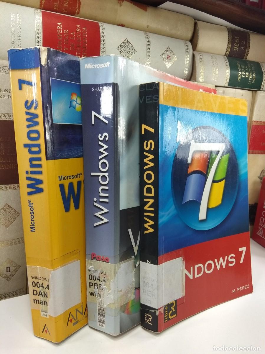 Libros de segunda mano: MICROSOFT WINDOWS T. MANUAL IMPRESCINDIBLE.- WINDOWS 7 PASO A PASO.-WINDOWS 7 - Foto 3