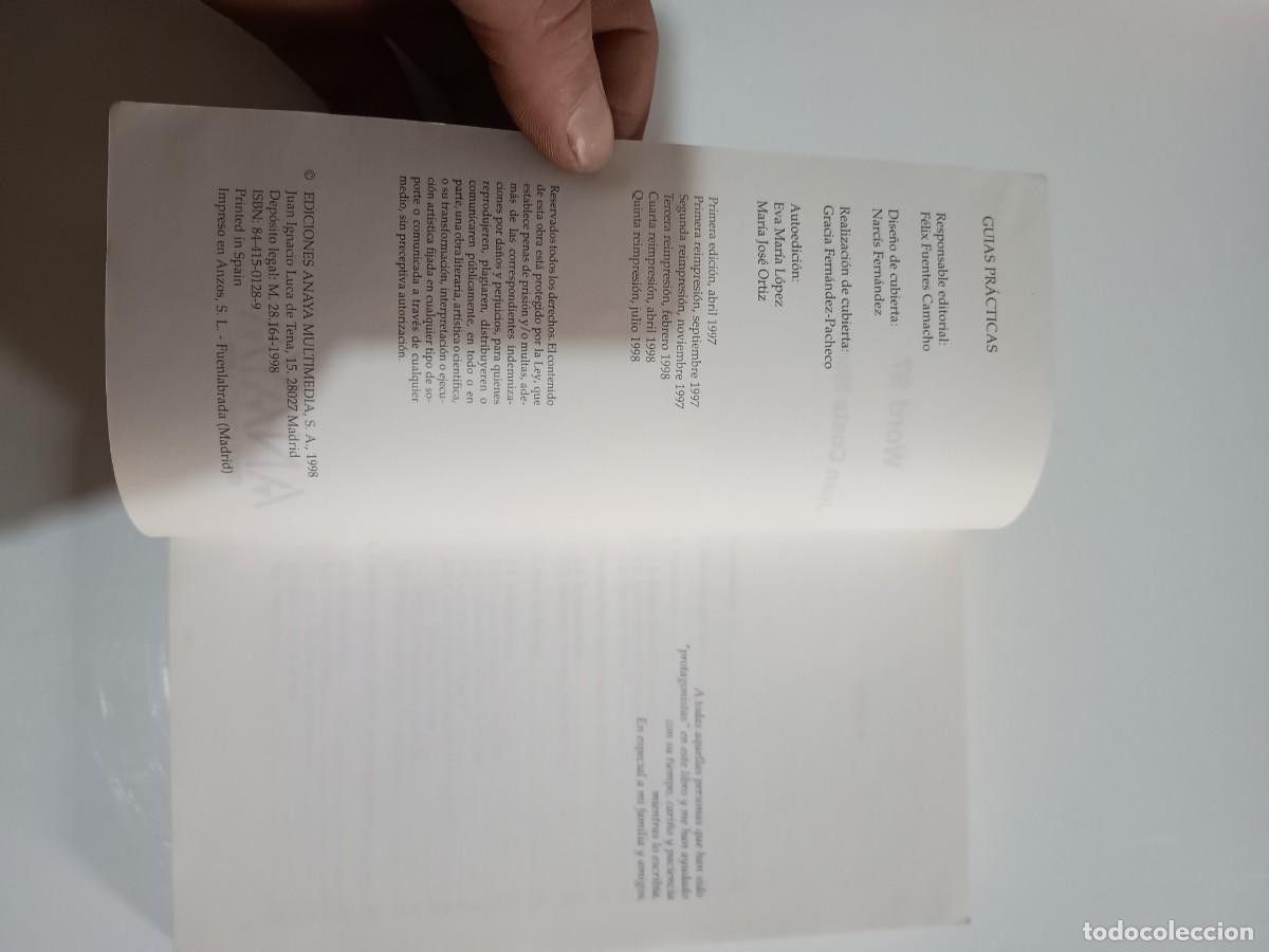 Libros de segunda mano: Guia Pr&aacute;ctica Word 97 - Juan Costa Martinez - Foto 3