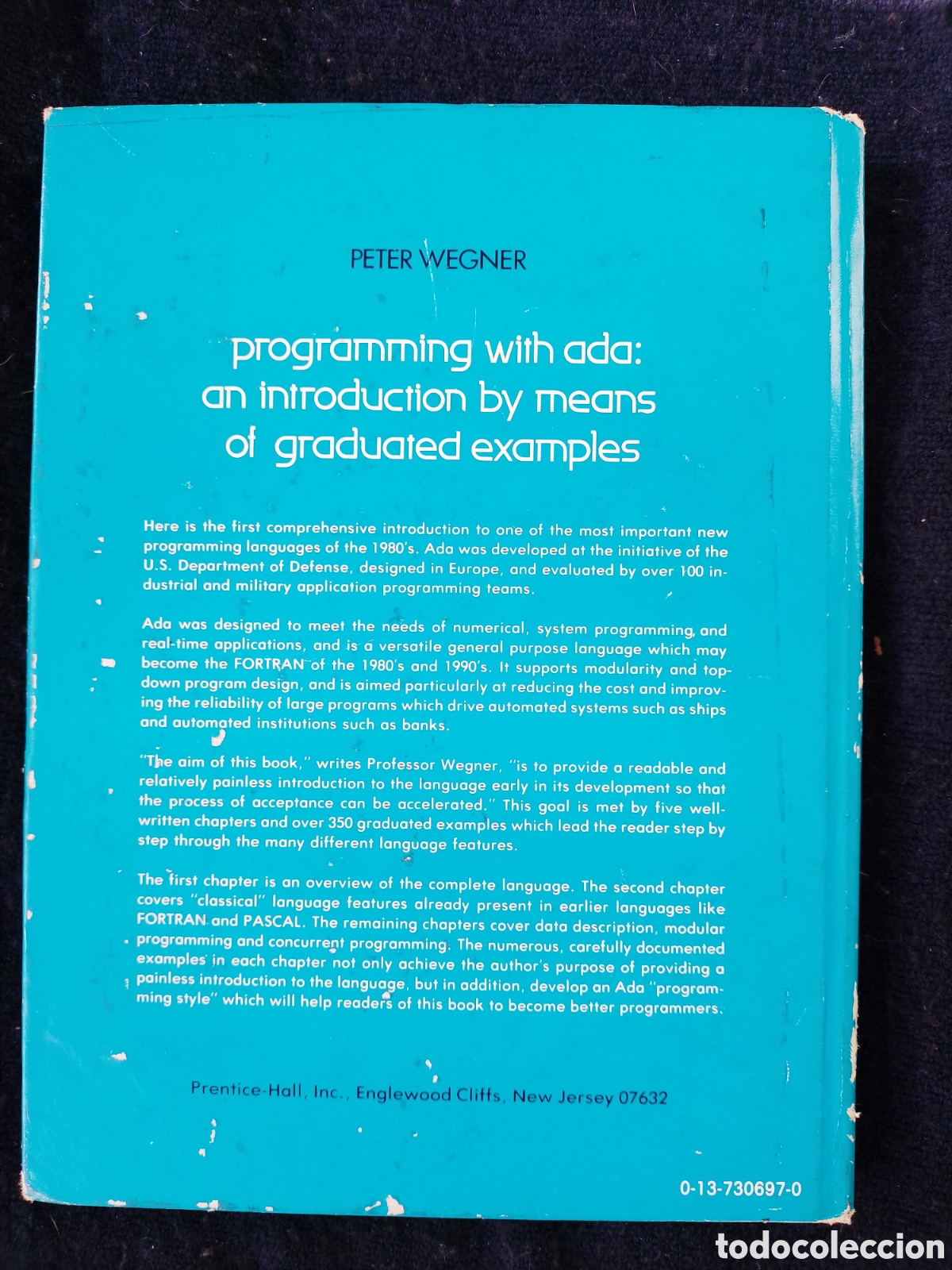 Libros de segunda mano: Programming With ada - Peter wegner - Foto 2