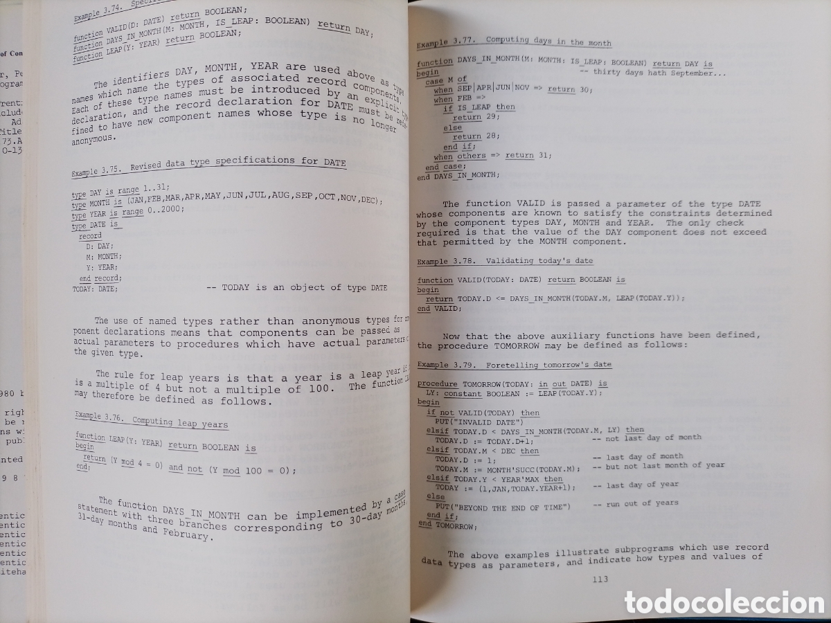 Libros de segunda mano: Programming With ada - Peter wegner - Foto 4