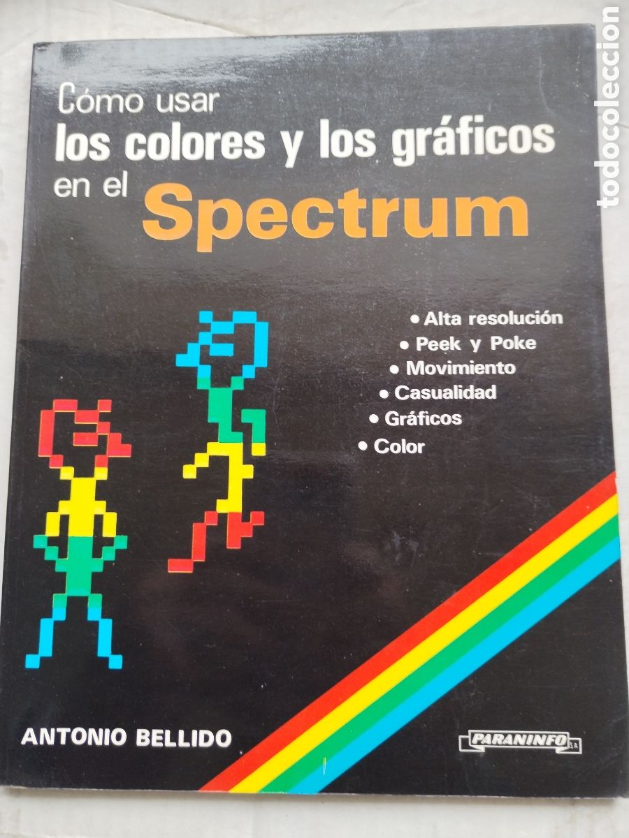 Libros de segunda mano: COMO USAR LOS COLORES Y LOS GR&Aacute;FICOS EN EL SPECTRUM