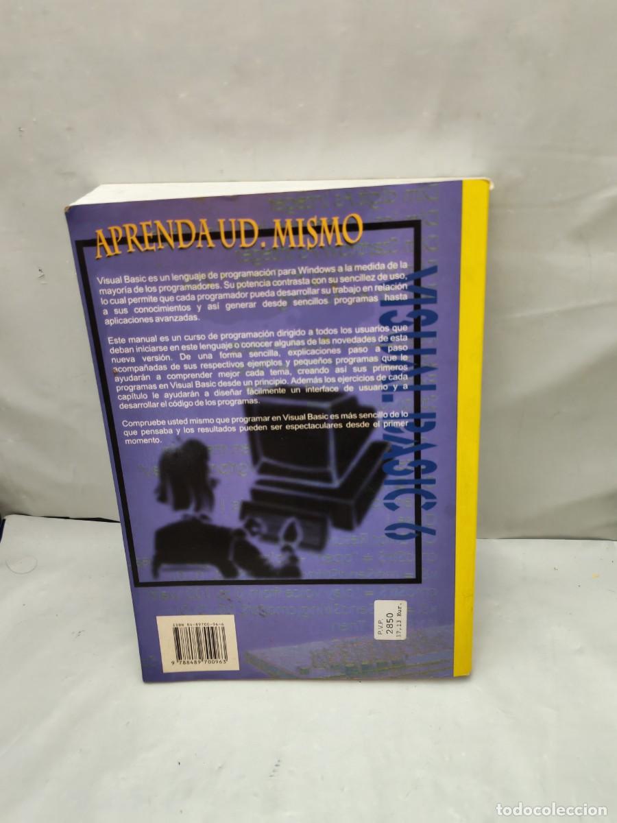 Libros de segunda mano: VISUAL BASIC 6: Curso de iniciaci&oacute;n - Foto 2
