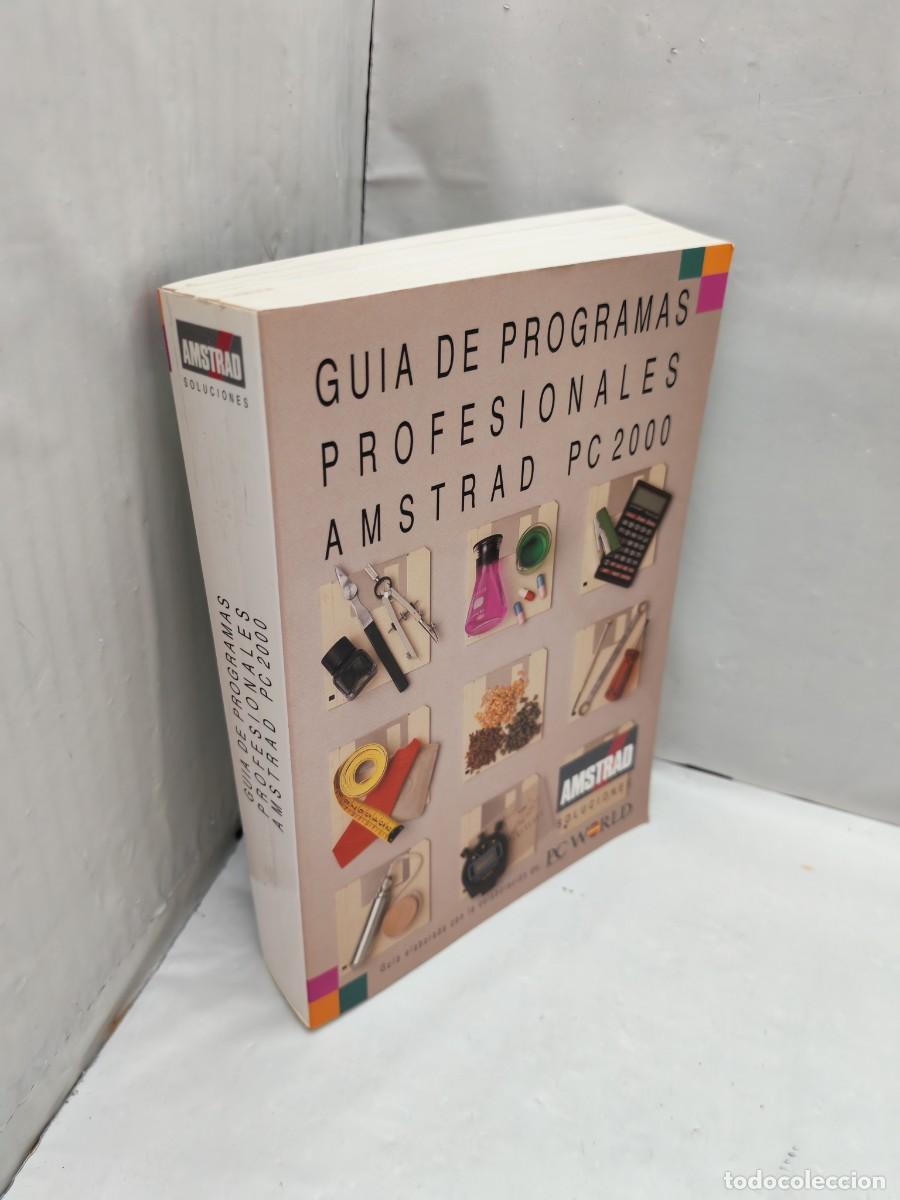 Libros de segunda mano: Gu&iacute;a de programas profesionales Amstrad PC 2000 - Foto 3