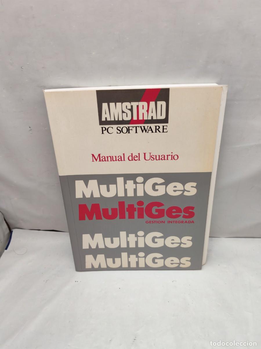 Libros de segunda mano: MultiGes Gesti&oacute;n Integrada: Manual del Usuario (Amstrad PC Software) - Foto 1