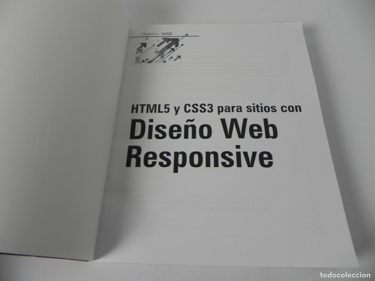 Libros de segunda mano: HTML5 Y CSS3 PARA STIOS CON DISE&Ntilde;O WEB RESPONSIVE (CHRISTOPHE AUBRY) EDICIONES ENI-2014 - Foto 3