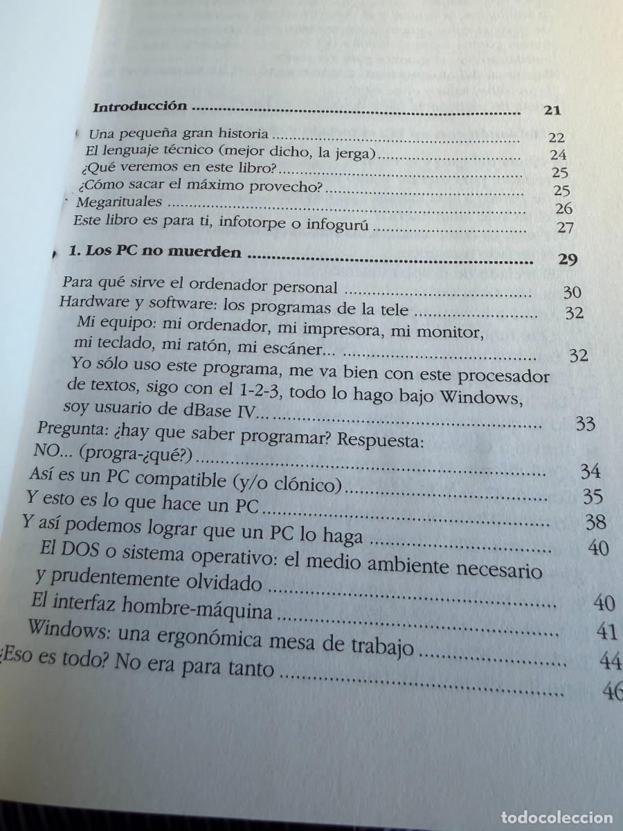 Libros de segunda mano: INTRODUCCI&Oacute;N A LA INFORM&Aacute;TICA PARA TORPES, FORGES. ANAYA 1994. - NUEV0 - Foto 3