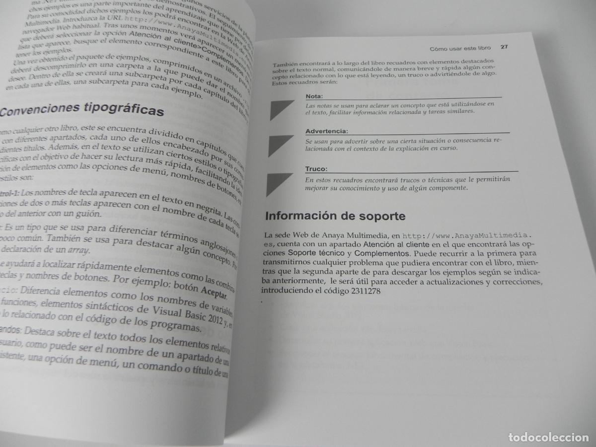 Libros de segunda mano: VISUAL BASIC 2012 (MANUAL IMPRESCINDIBLE) - FCO. CHARTE OJEDA - ANAYA-2013 - Foto 4