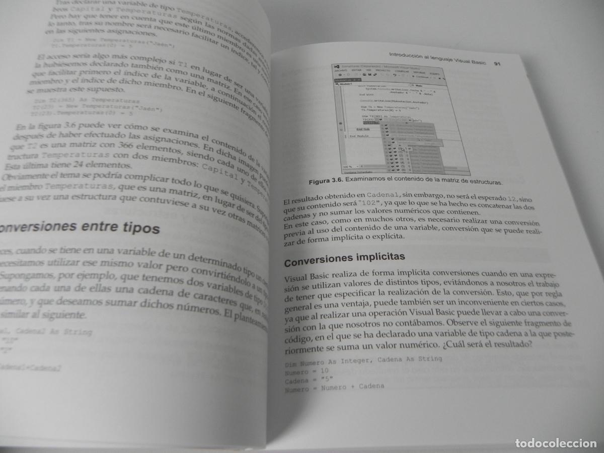 Libros de segunda mano: VISUAL BASIC 2012 (MANUAL IMPRESCINDIBLE) - FCO. CHARTE OJEDA - ANAYA-2013 - Foto 5