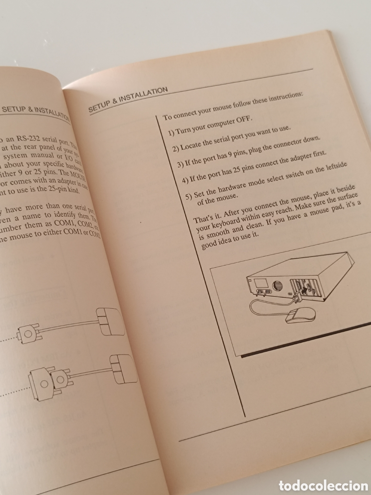 Libros de segunda mano: Manual usuario rat&oacute;n users manual mouse - Foto 2