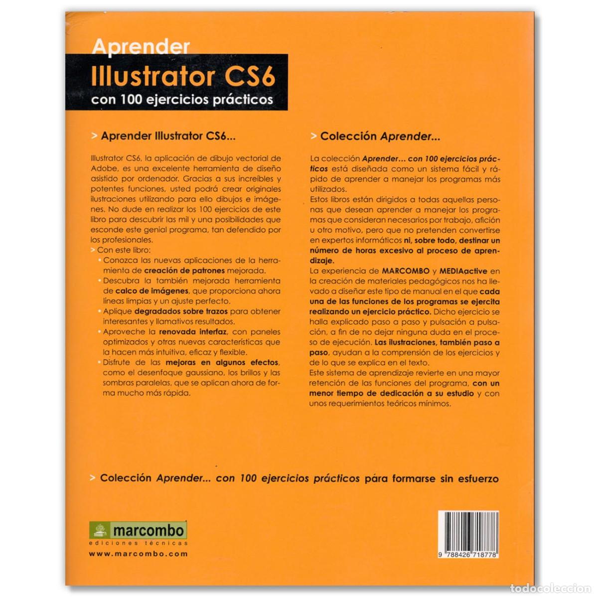 Libros de segunda mano: Aprender Illustrator CS6 con 100 ejercicios pr&aacute;cticos - Foto 2