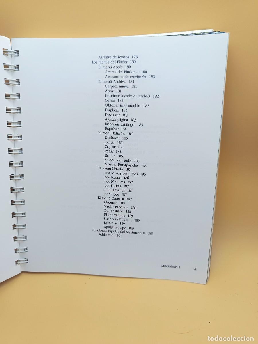 Libros de segunda mano: MANUAL MACINTOSH II- APPLE - Foto 3
