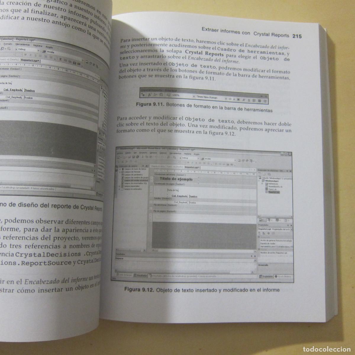 Libros de segunda mano: VISUAL BASIC.NET. MANUAL AVANZADO - JORGE SERRANO (ANAYA) INFORM&Aacute;TICA MANUAL - Foto 3