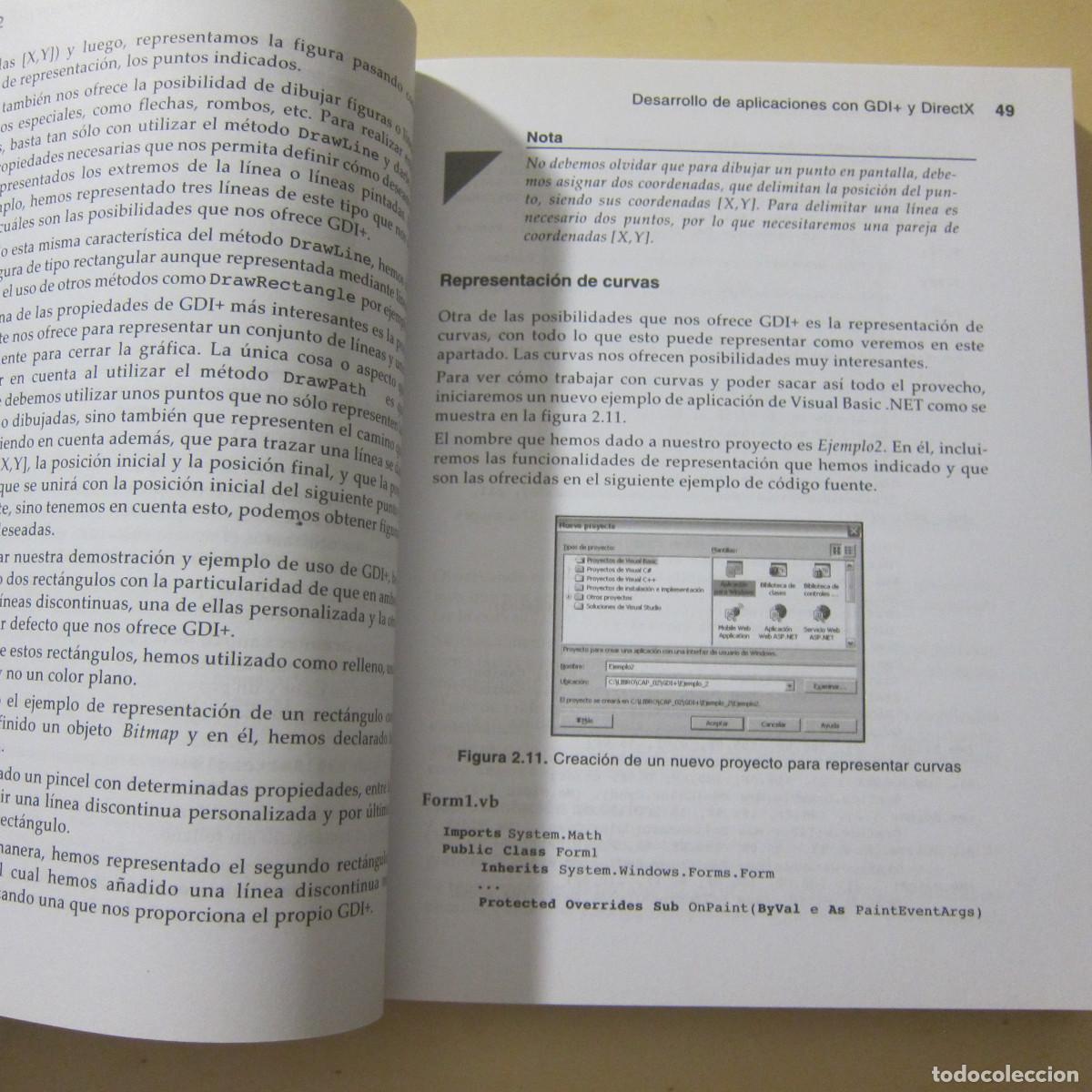 Libros de segunda mano: VISUAL BASIC.NET. MANUAL AVANZADO - JORGE SERRANO (ANAYA) INFORM&Aacute;TICA MANUAL - Foto 4