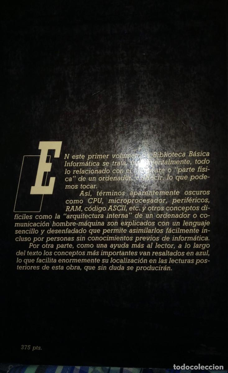 Libros de segunda mano: Biblioteca b&aacute;sica Inform&aacute;tica - Foto 4