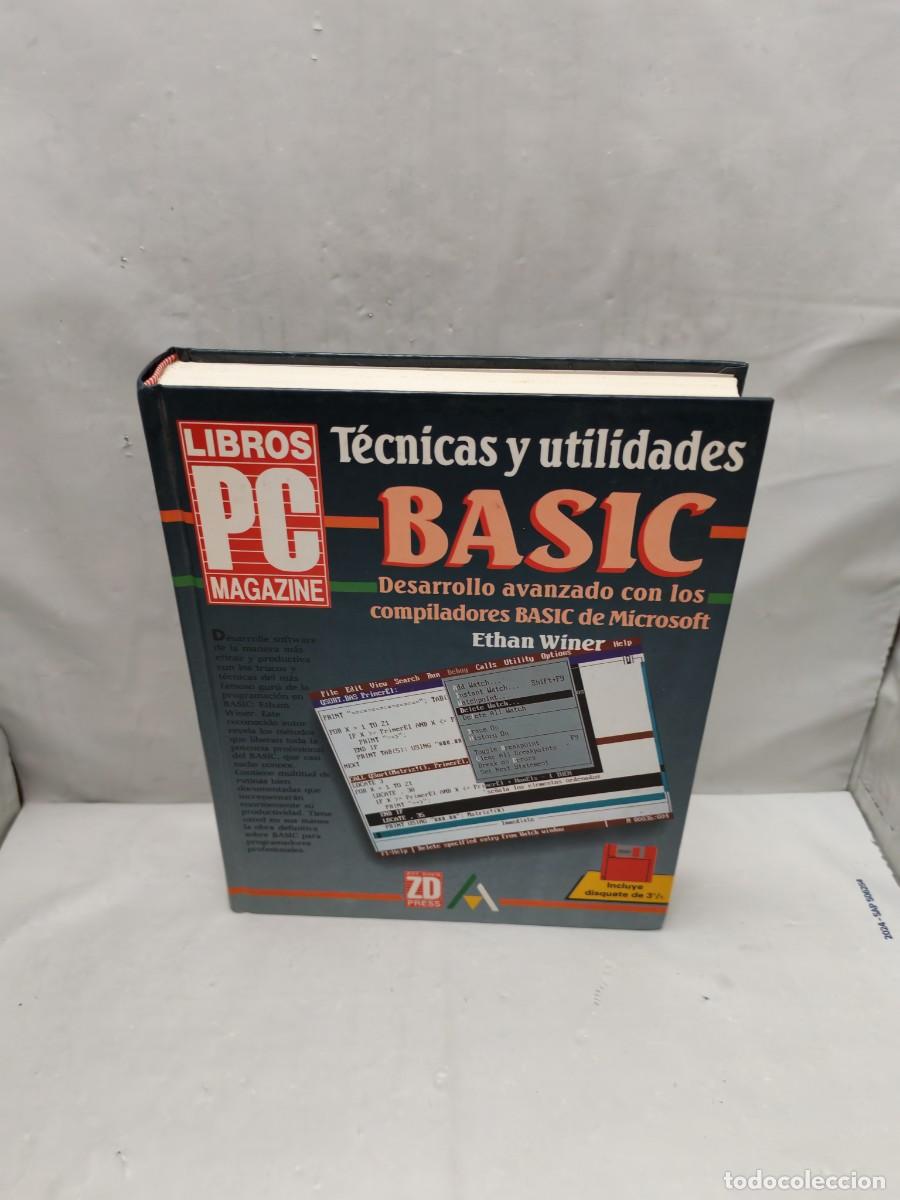 Libros de segunda mano: T&eacute;cnicas y utilidades BASIC (NO Incluye disquete) - Foto 1
