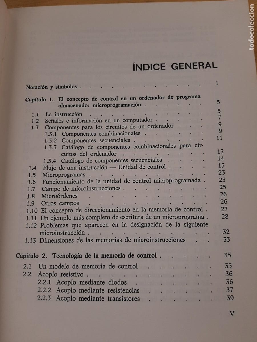 Libros de segunda mano: Microprogramaci&oacute;n y control en ordenadores - Guy G. Boulaye - Marcombo, 1982 - Foto 6