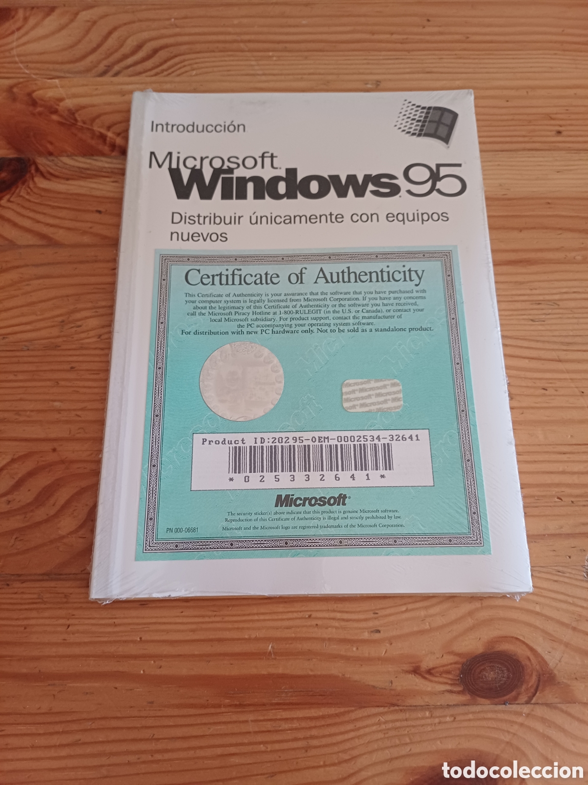 Libros de segunda mano: Introduccion Microsoft Windows 95 libro sin abrir informatica Microsoft - Foto 1
