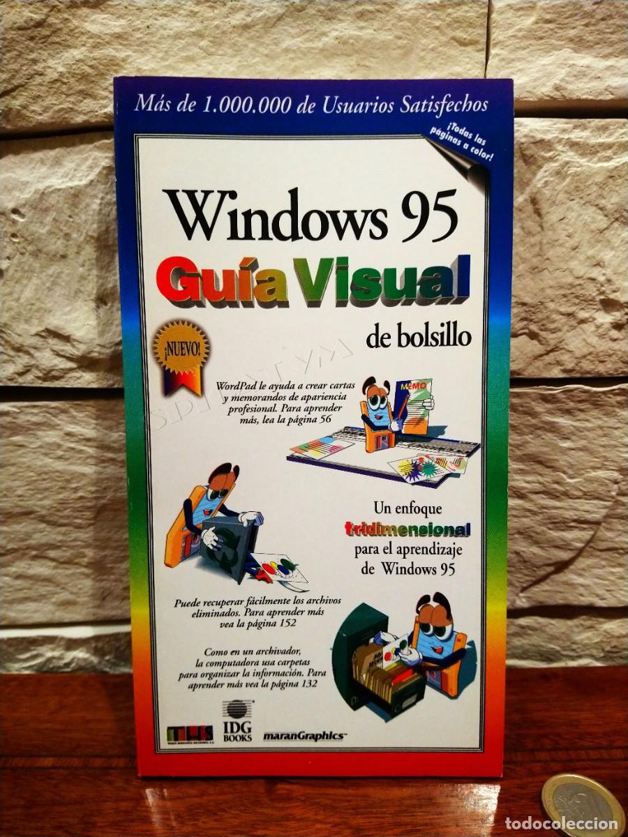 Libros de segunda mano: LIBRO - WINDOWS 95 - GUIA VISUAL DE BOLSILLO - EN ESPA&Ntilde;OL - A&Ntilde;O 1995 - NUEVO
