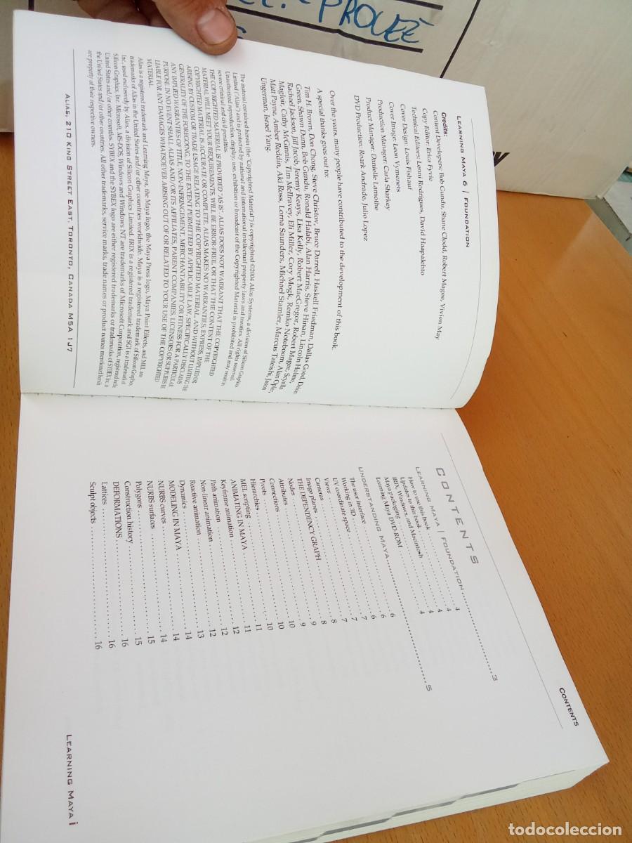 Libros de segunda mano: LEARNING MAYA 6 FOUNDATION/CON CD/ en ingles - Foto 7