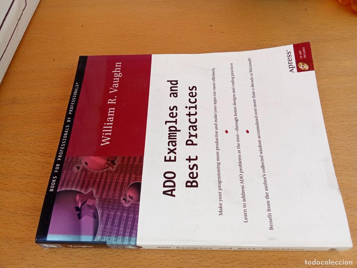 Libros de segunda mano: ADO EXAMPLES AND BEST PRACTICES/VAUGHN/CON CD/en ingles Ejemplos y mejores pr&aacute;cticas de ADO - Foto 1