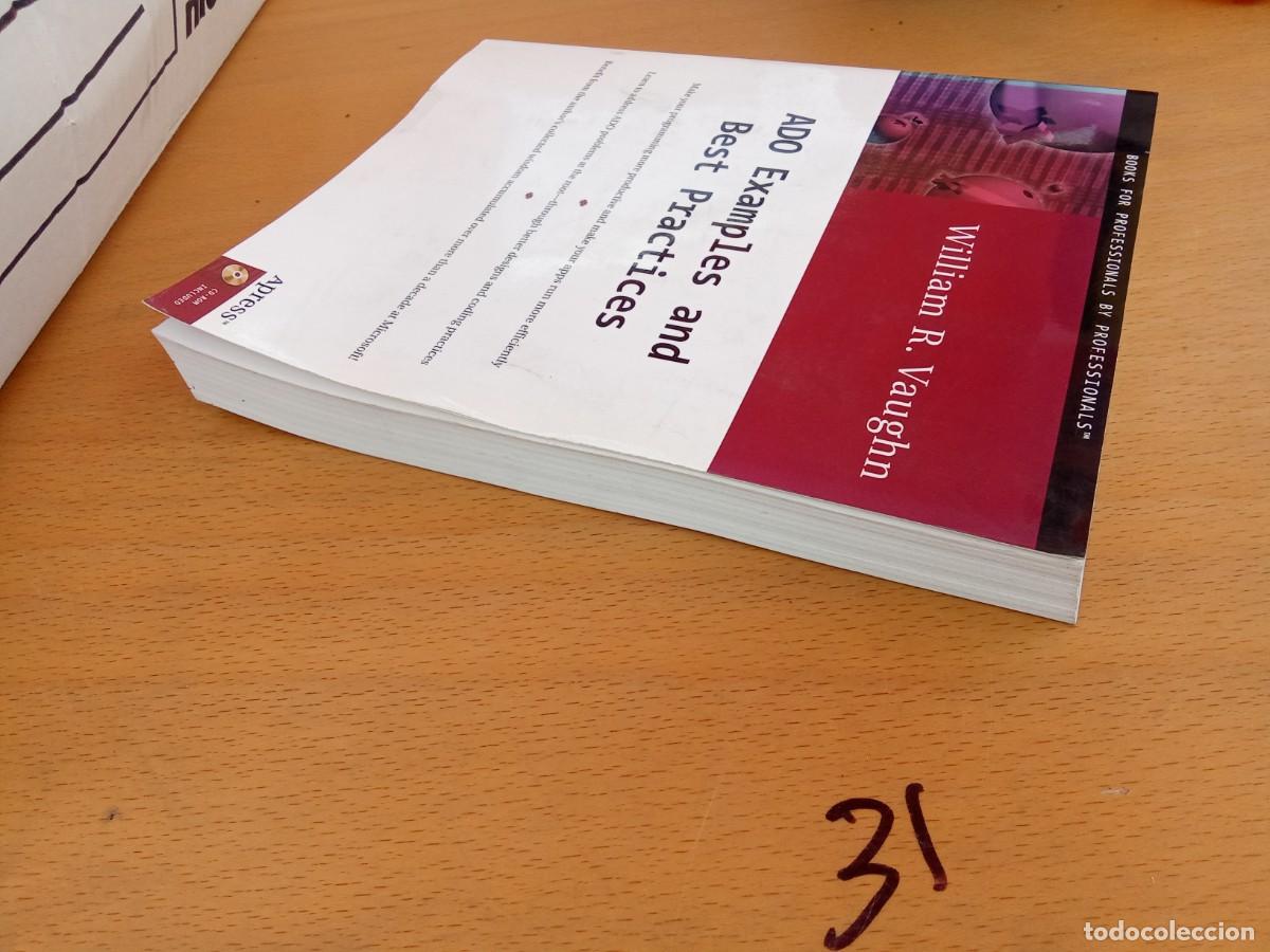 Libros de segunda mano: ADO EXAMPLES AND BEST PRACTICES/VAUGHN/CON CD/en ingles Ejemplos y mejores pr&aacute;cticas de ADO - Foto 4