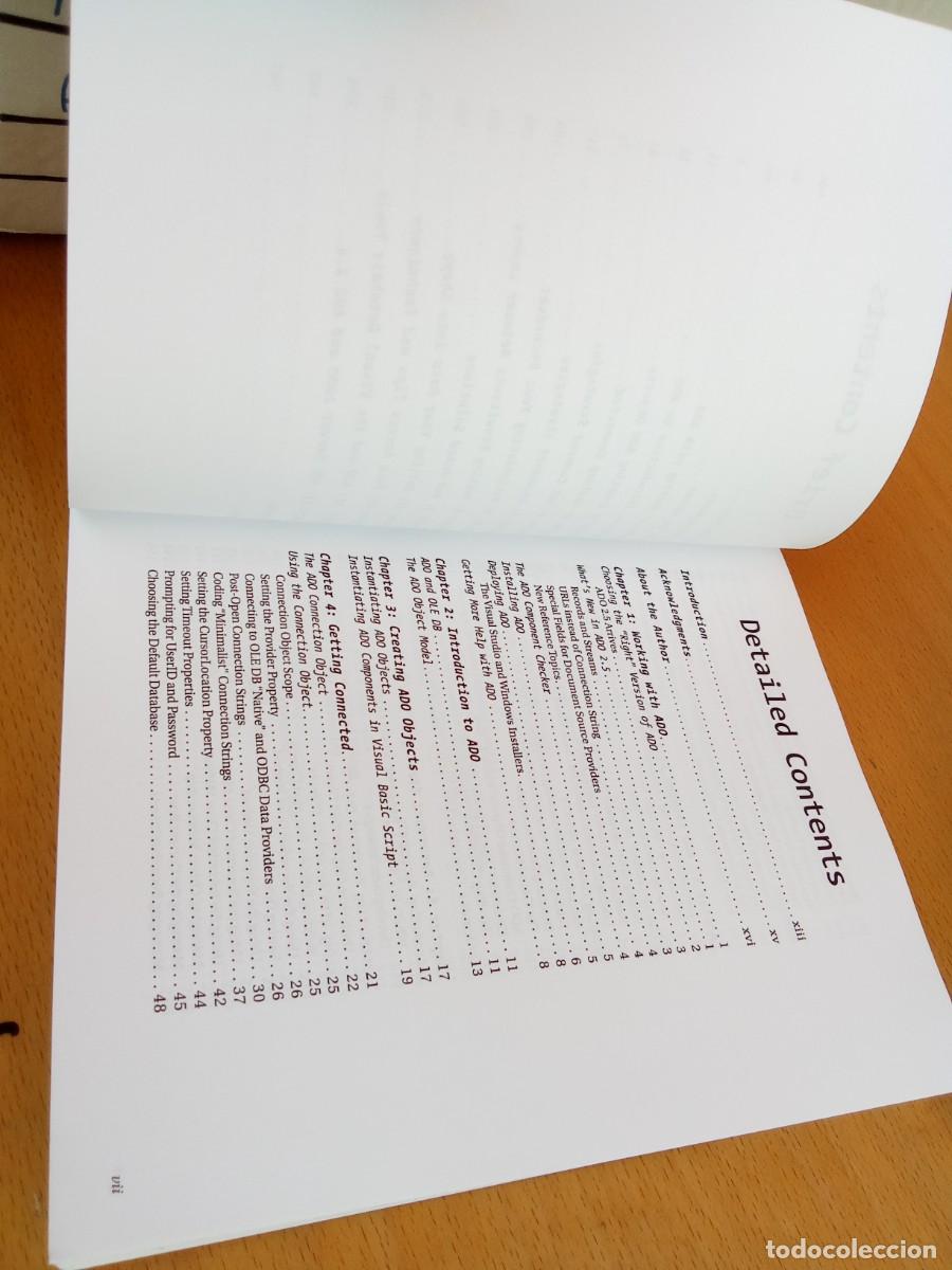 Libros de segunda mano: ADO EXAMPLES AND BEST PRACTICES/VAUGHN/CON CD/en ingles Ejemplos y mejores pr&aacute;cticas de ADO - Foto 8