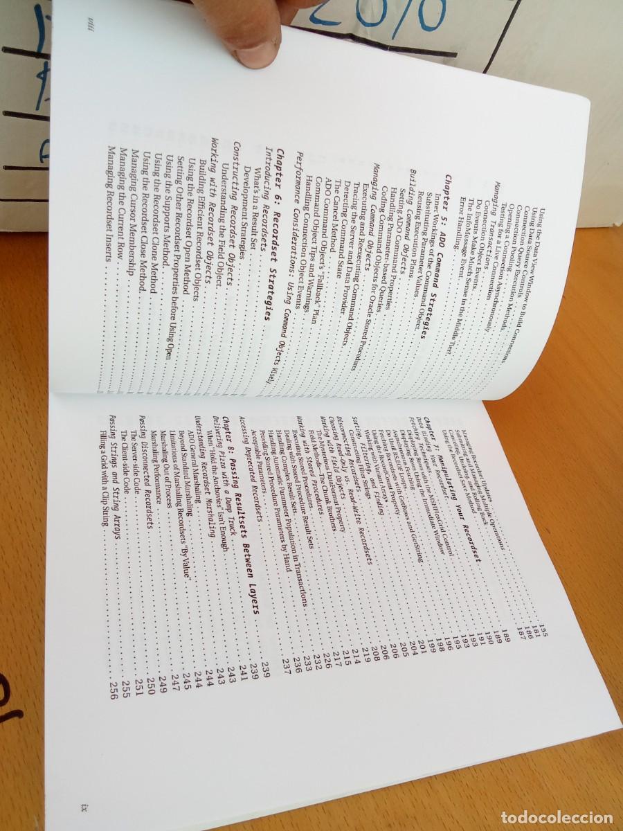 Libros de segunda mano: ADO EXAMPLES AND BEST PRACTICES/VAUGHN/CON CD/en ingles Ejemplos y mejores pr&aacute;cticas de ADO - Foto 9