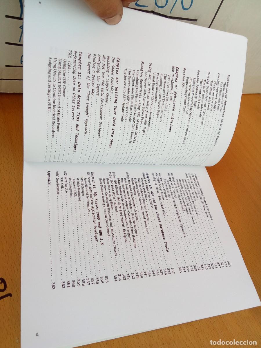 Libros de segunda mano: ADO EXAMPLES AND BEST PRACTICES/VAUGHN/CON CD/en ingles Ejemplos y mejores pr&aacute;cticas de ADO - Foto 10