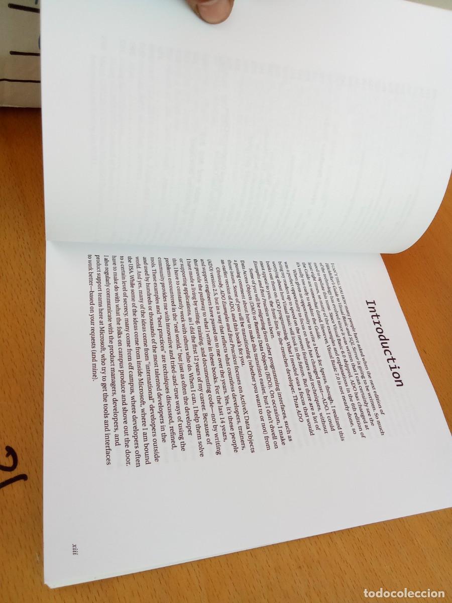 Libros de segunda mano: ADO EXAMPLES AND BEST PRACTICES/VAUGHN/CON CD/en ingles Ejemplos y mejores pr&aacute;cticas de ADO - Foto 11