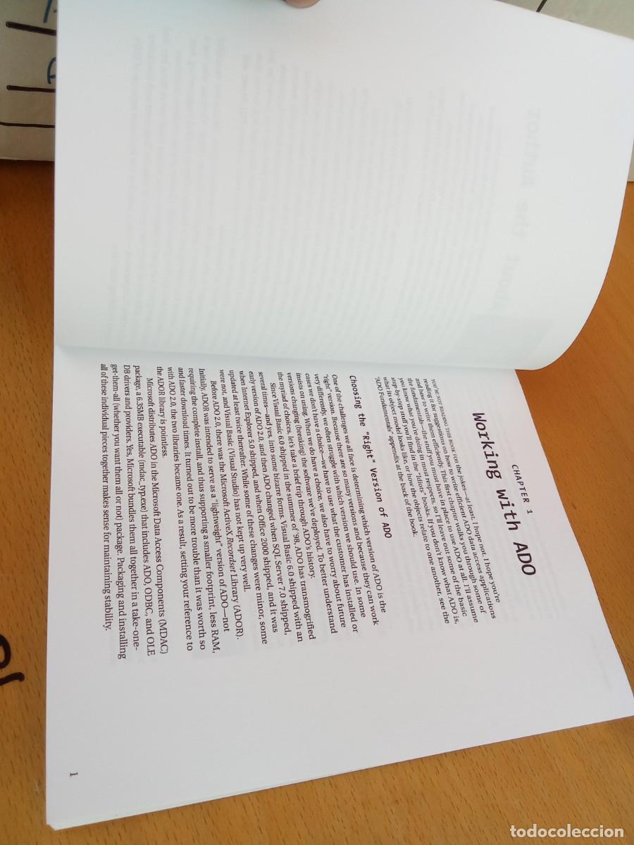Libros de segunda mano: ADO EXAMPLES AND BEST PRACTICES/VAUGHN/CON CD/en ingles Ejemplos y mejores pr&aacute;cticas de ADO - Foto 15