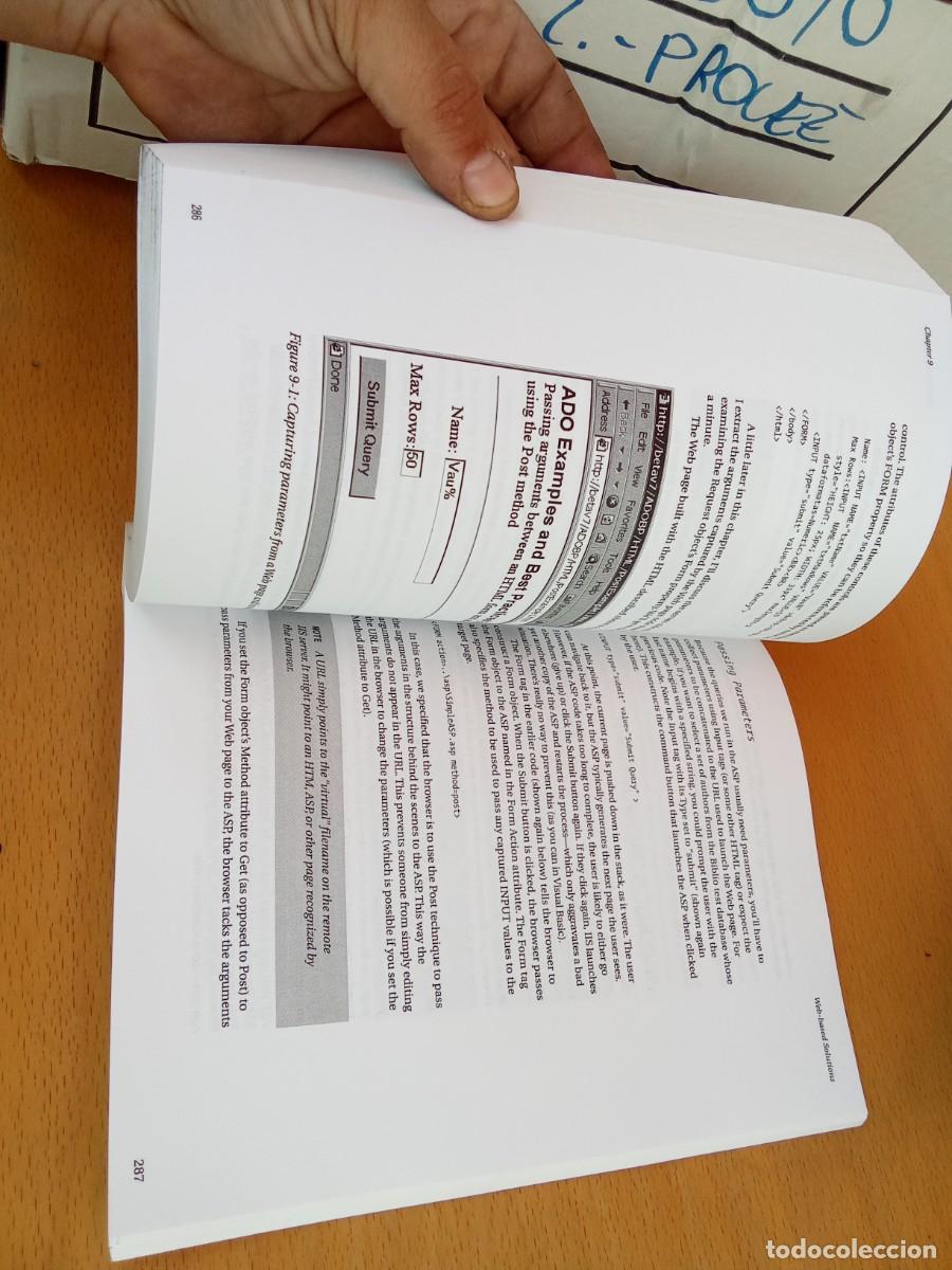 Libros de segunda mano: ADO EXAMPLES AND BEST PRACTICES/VAUGHN/CON CD/en ingles Ejemplos y mejores pr&aacute;cticas de ADO - Foto 17